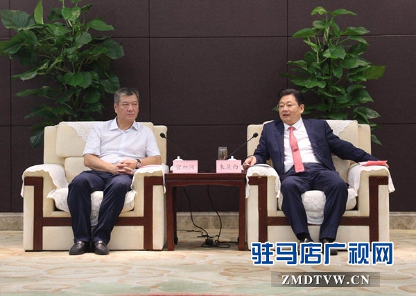 朱是西会见参加中国农加工洽谈会知名企业重要嘉宾