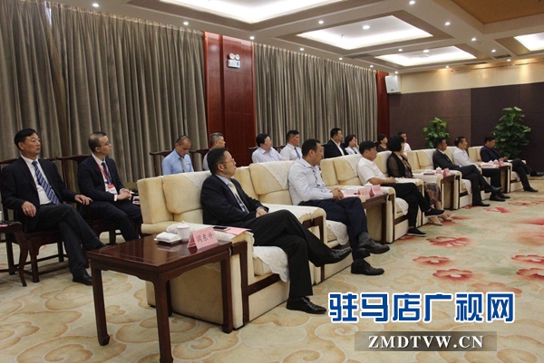 朱是西会见参加中国农加工洽谈会知名企业重要嘉宾