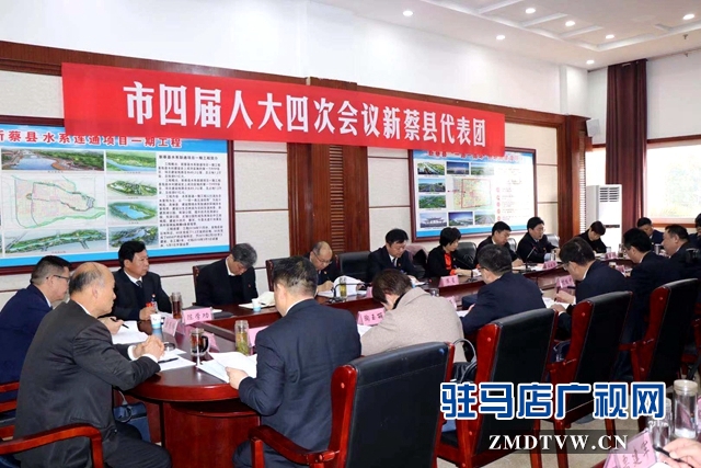 陈星到新蔡县代表团审议市政府等各项工作报告