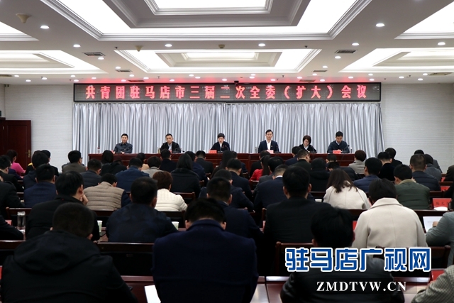 共青团驻马店市委三届二次全委（扩大）会议召开