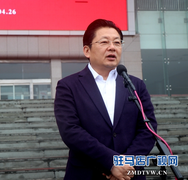 驻马店市100台纯电动公交车上线运营