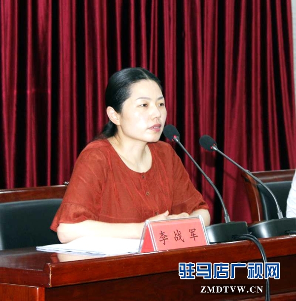 驻马店市重点项目督查管理软件培训会议召开