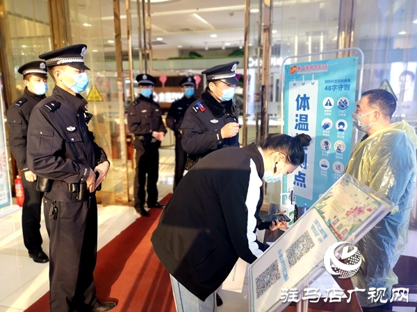 市公安局西园分局督导辖区大型商场有序复工