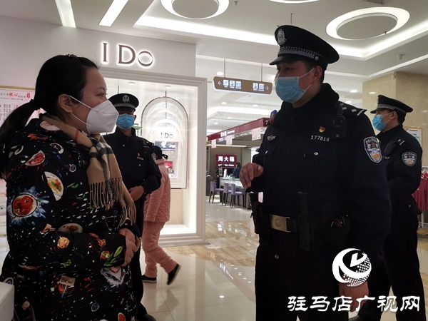 市公安局西园分局督导辖区大型商场有序复工