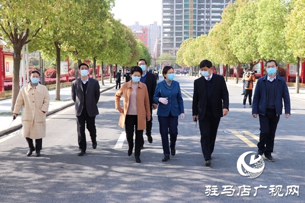驻马店市的初三年级今日返校复学多措并举筑牢安全防线