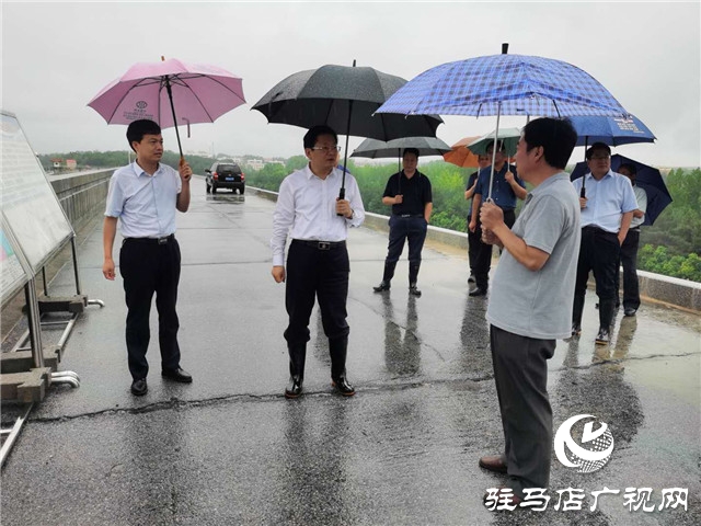 朱是西到宿鸭湖 板桥水库 开源河等地实地检查指导防汛工作