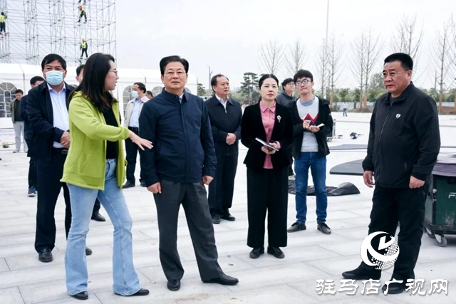 朱是西深入汝南县调研中国农民电影节筹备情况