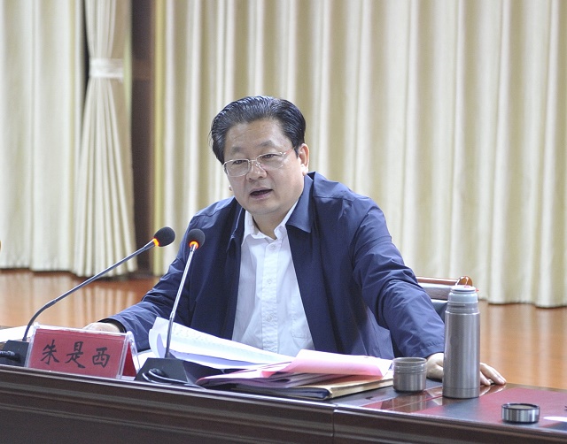驻马店市长朱是西：要理直气壮为企业家撑腰站台